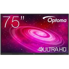 Optoma 1751RK Creative Touch Serie 1 Pantalla Interactiva Digital 75" 4K UHD Táctil 40 Puntos Android 14 Procesador 8 Núcleos 8GB RAM para Aula Educación